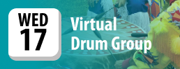 Virtual Drum Group with Red Fox Healthy Living Society