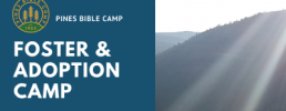 Adoption & Foster Camp at Pines Bible Camp